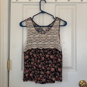 Floral Tank Top